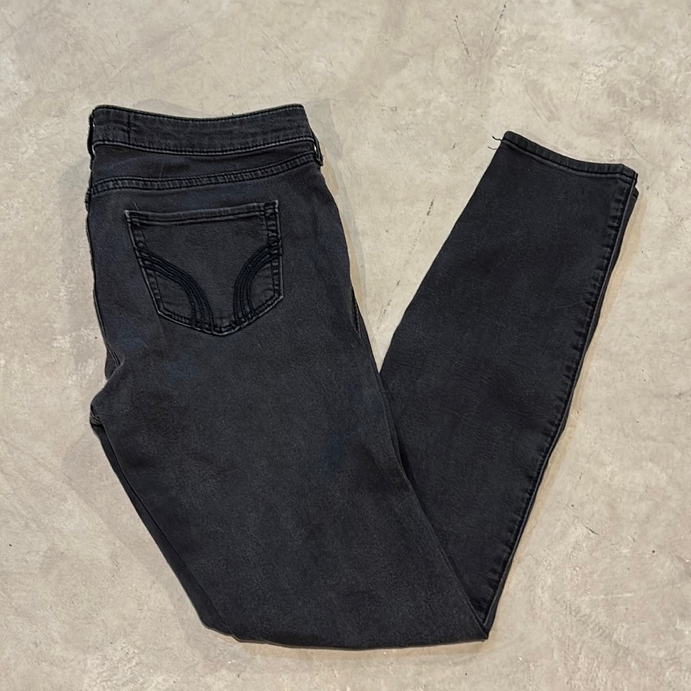 hollister black legging skinny jean